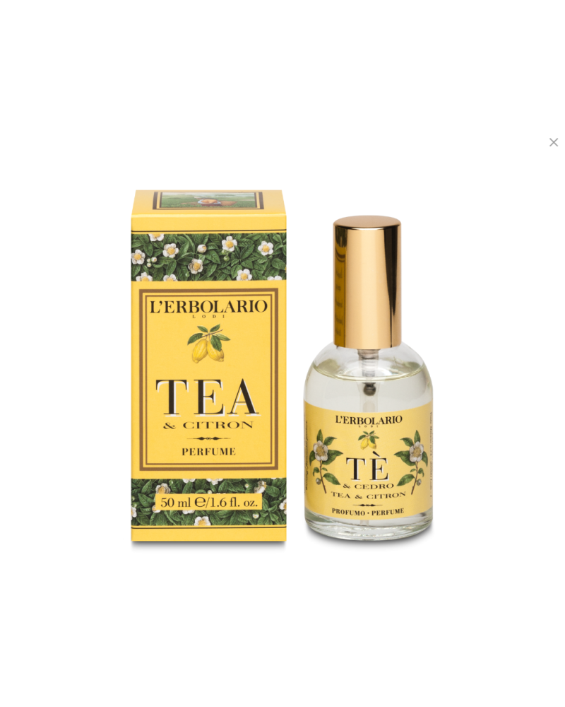 Perfume de Te y cedro