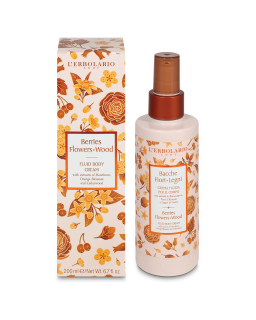 Crema corporal Bayas Flores y Madera