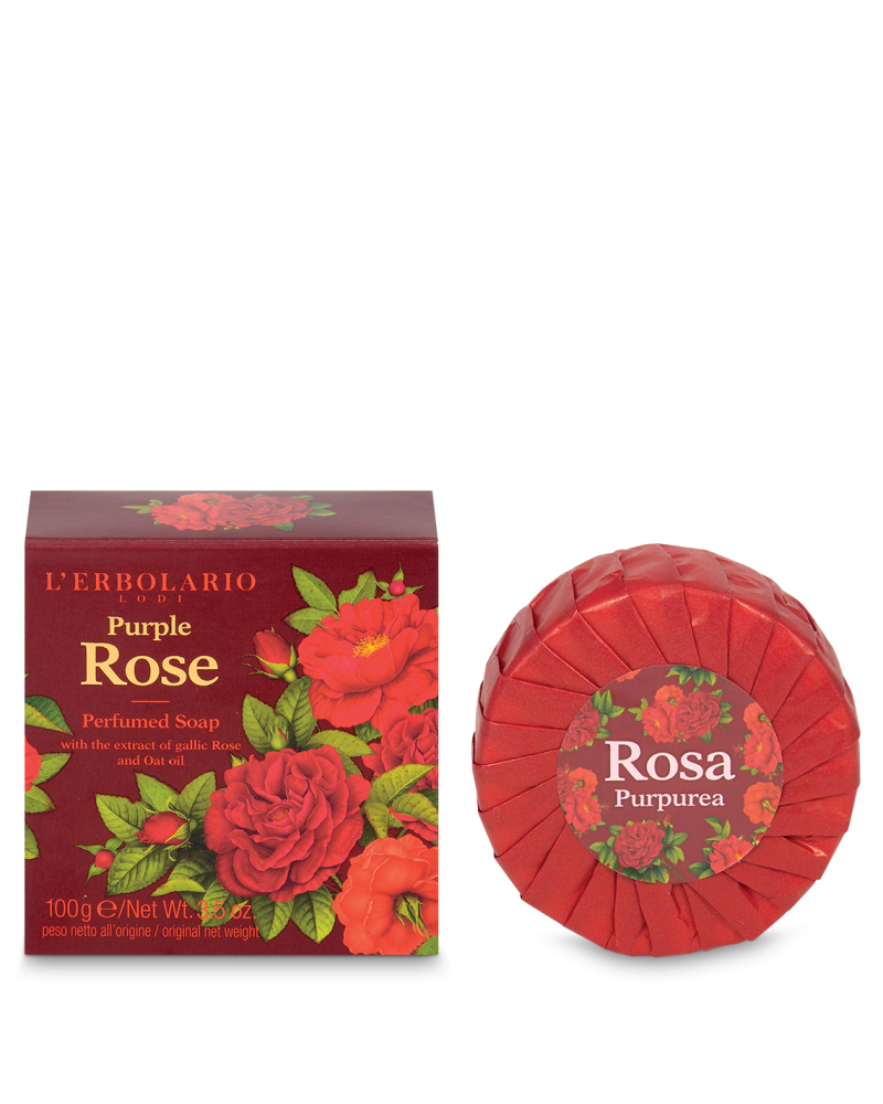 Jabon de Rosa Purpura