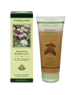 Shampoo purificante con Menta y Vitamina E