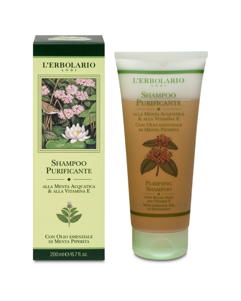 Shampoo purificante con Menta y Vitamina E
