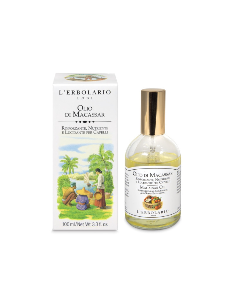 Aceite para el cabello de Macasar