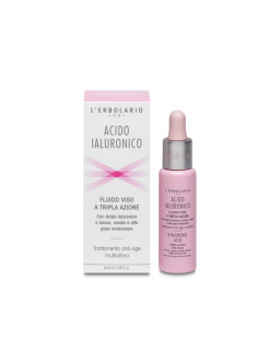 Fluido facial con Acido Hialuronico