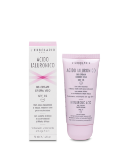 Crema facial BB cream con Acido Hialuronico
