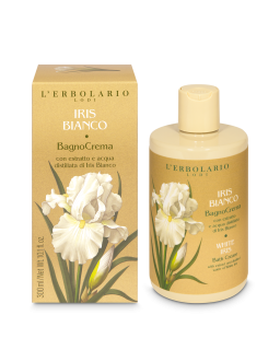 Gel de baño de iris Blanco