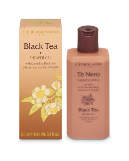Gel de baño de Te Negro